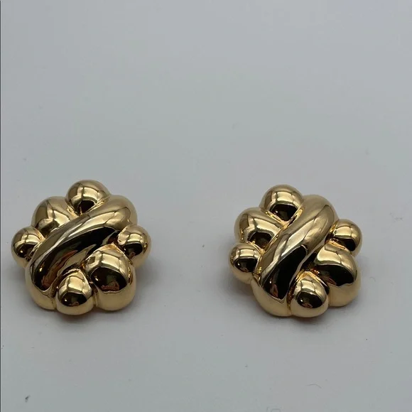 Erwin Pearl Gold-Tone Knot Earrings - Picture 3 of 3